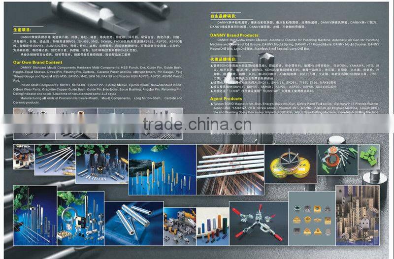 Mechanical Parts Precision DANNY carbide hardened steel dowel pin wood