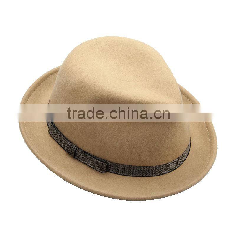 Men Fedora Hats With 100% Australian Merino Wool