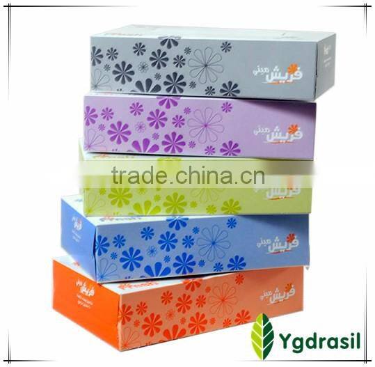 Super soft China maunfacturer wholesale good quality box facial tissue