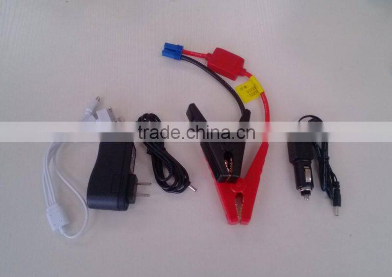 car jump starter power bank 6600mah power supply