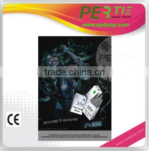 pylon sign e-paper display for exclusive counter and shlef e-paper advertisement