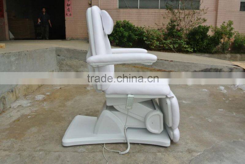 High grade PVC leather electric facial bed massage bed