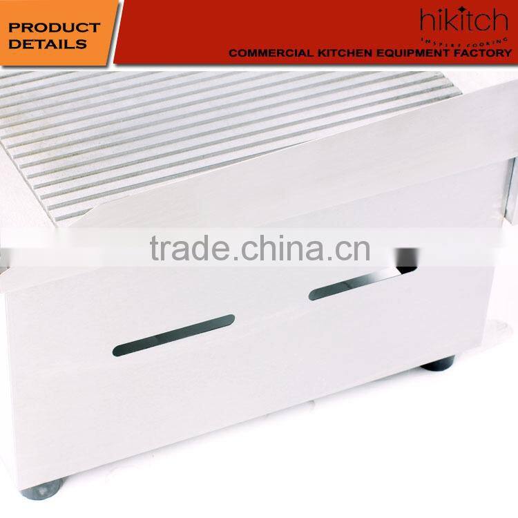 commercial equipment for restaurant gas half griddle and half grill