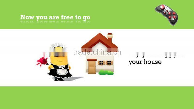 2016 Multi-functional air pc game controller as fancy gifts, wireless bluetooth remote joystick android phone