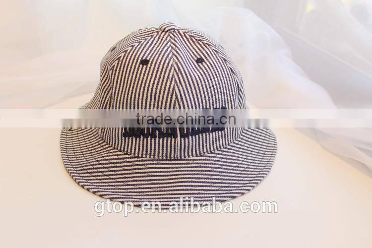 Fashion Bucket Hat Boonie Hunting Fishing Outdoor Cap LA embroidered 100% cotton