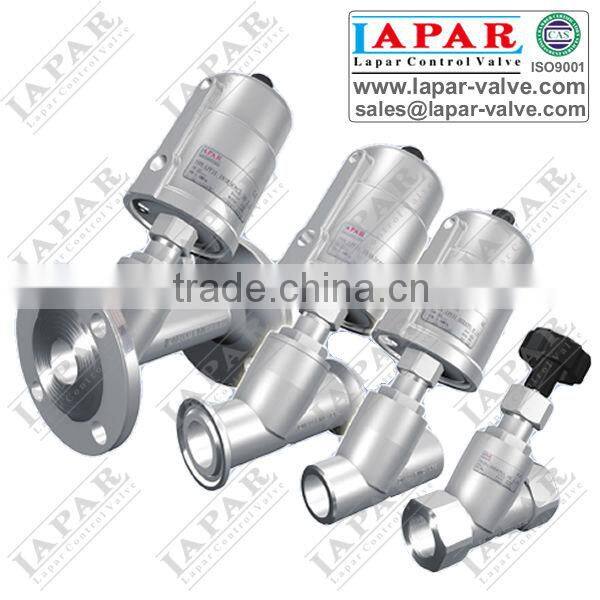 LPF11 Pneumatic Angle Seat Valve