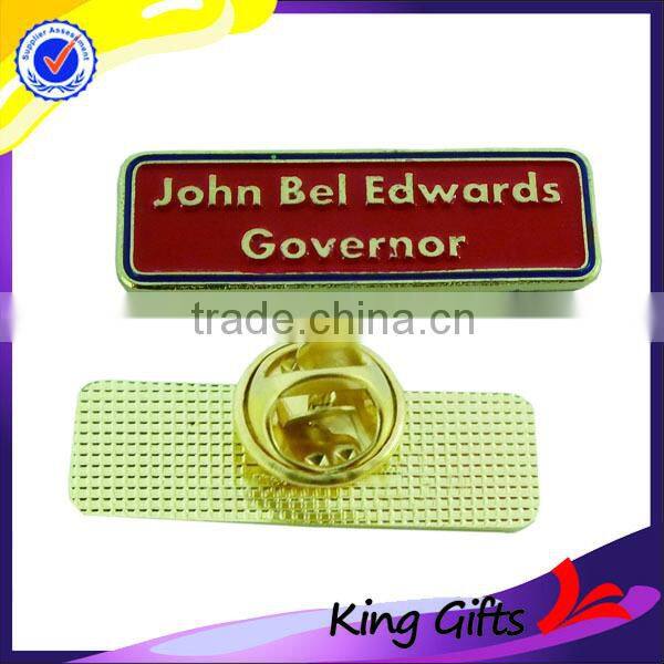 China manufacturers custom made metal flower shaped lapel pin