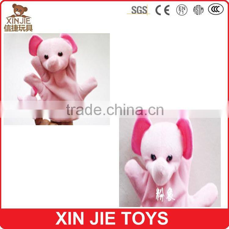 cute bunny hand puppet plush toy factory custom farm animal hand puppet cheap hand puppet for kids