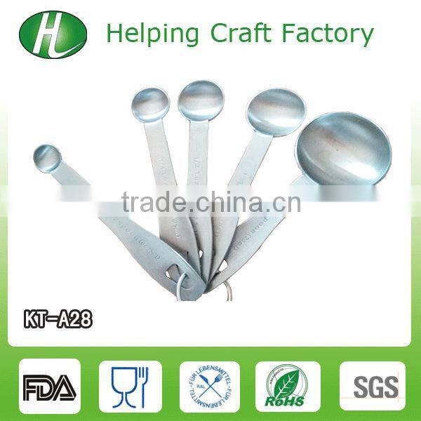 4pcs stainless steel measuring spoons decorative