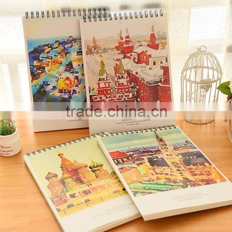 Cheap school exercise book sprial notebook with fast delivery time