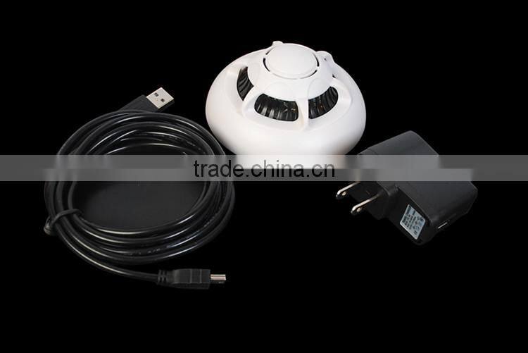 Hidden Smoke Camera Multi-Function Detector Security Pinhole Remote Controlling P2P Device Monitor Network Radio Camera