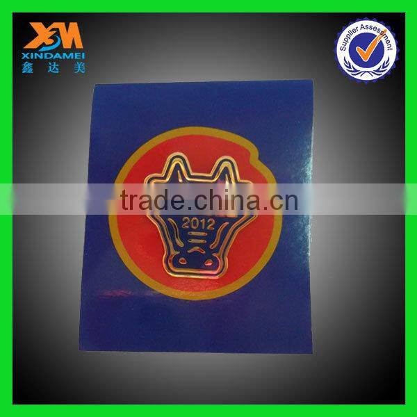 high quality flag zinc alloy magnetic badge reels