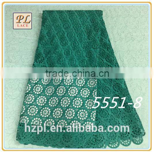 2016 latest dress design best selling african fabric lace dress design