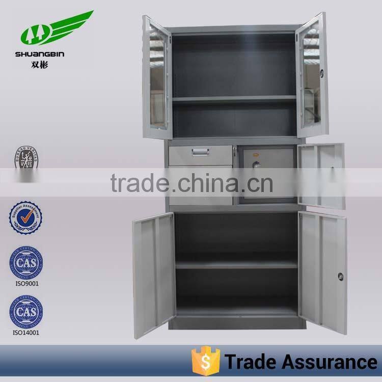 Full high office book storage cabinet iron cabinet