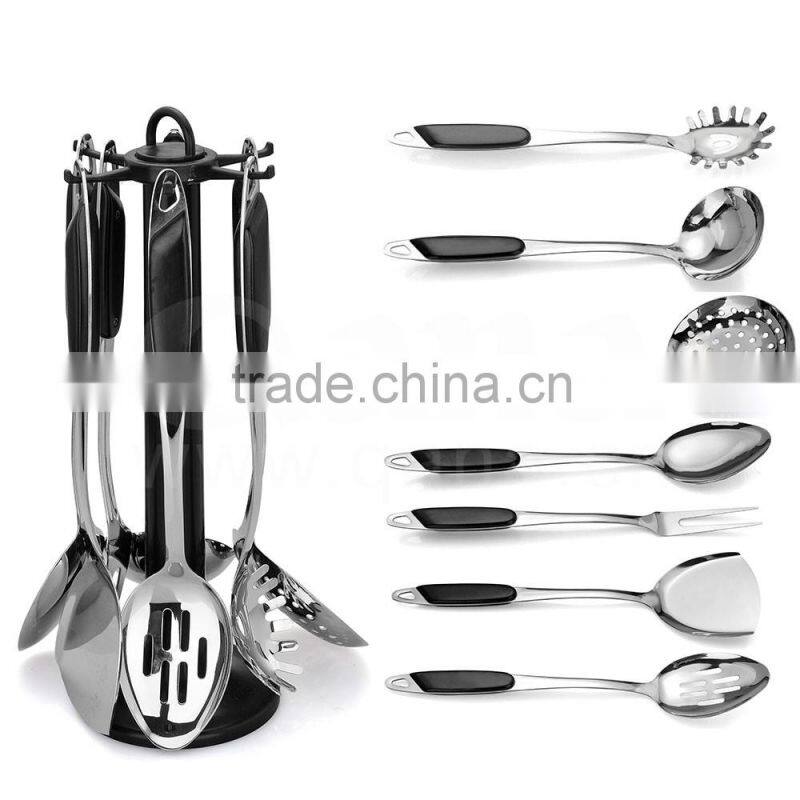 wholesale stainless steel utensils with plastic handle