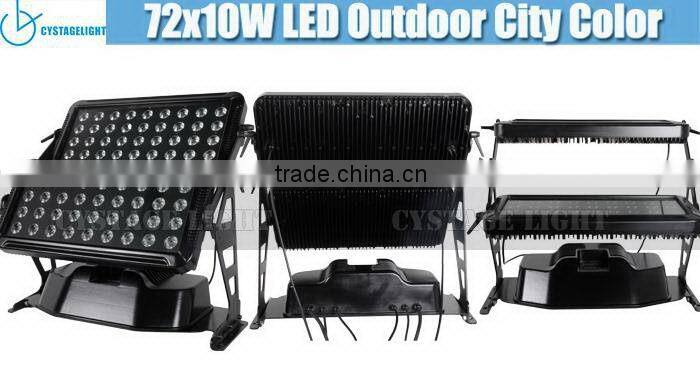 72pcs Waterproof 4in1 8w Ip65 Led Wall Washer