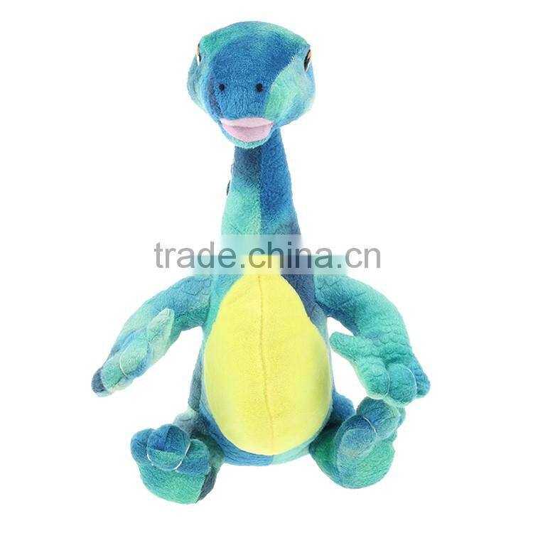 china red stuffed sitting dinosaur toys factory