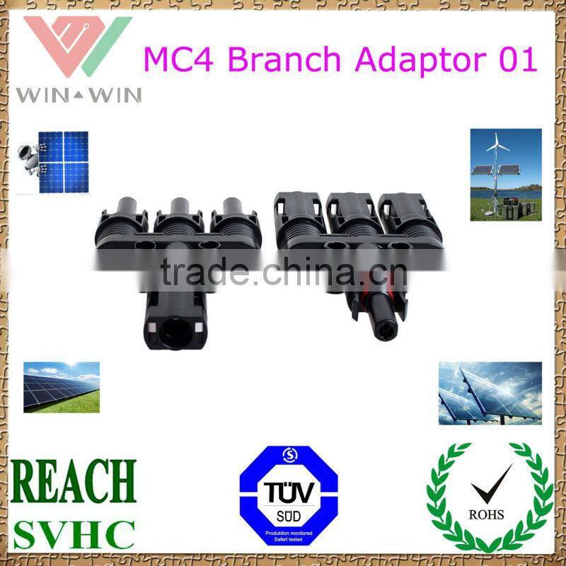TUV Approval MC4 Female Branch Adaptor