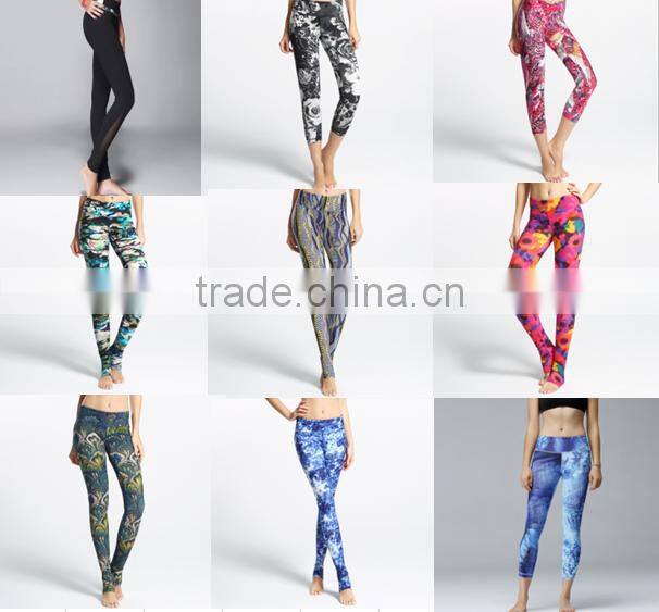 High Waist sublimation keep fit china factory indian girls wearing leggings