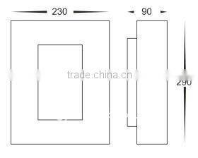 E27 LED outdoor lantern