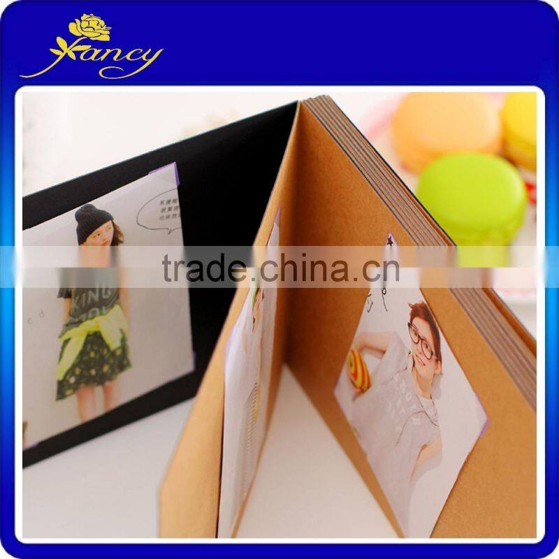 Kraft paper cover photo book