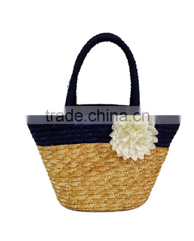 Fashion straw bag/straw basket bag/cheap straw beach bag