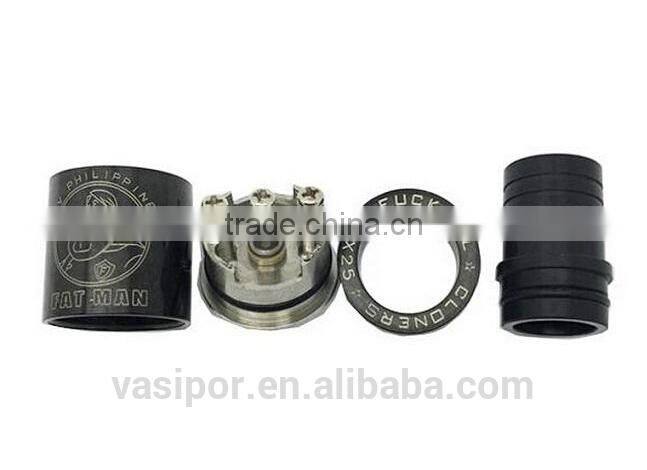 laste 2015 feature mod fat man rda atomizer , low cost wide bore droping atomizer alibaba manufacturer&supplier