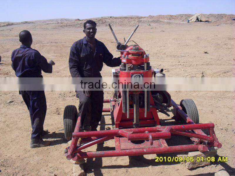 XUL-100 portable water well drilling rigs for sale