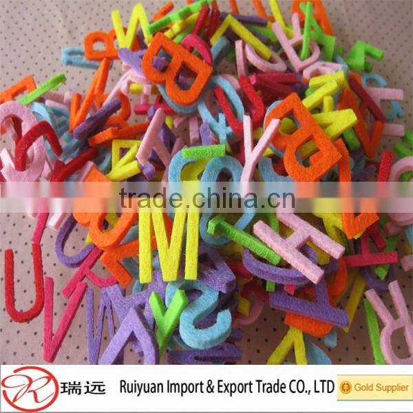 2016 new arrival !! Die cut promtion gifts wholesale felt letter