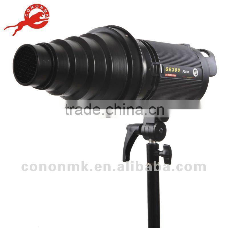Hot sale cheap CONONMK GE300 new studio flash light kit