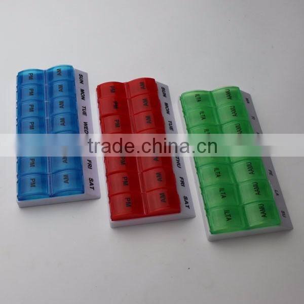 Custom Weekly Pill Case for sale detachable design
