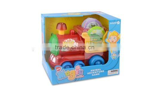 Funny Train Animal Adventure Game Learning Toy for kids