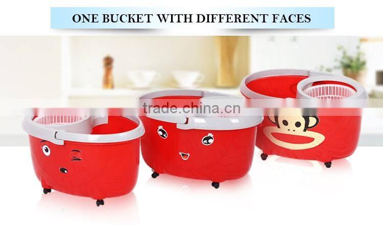 hot selling cleaner mop with smiling face
