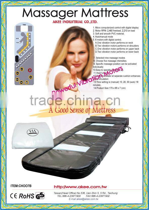 vibrating massage mattress vibration bed