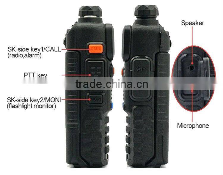 baofeng uv-5r 5w dual band handy uhf radio fm transceiver