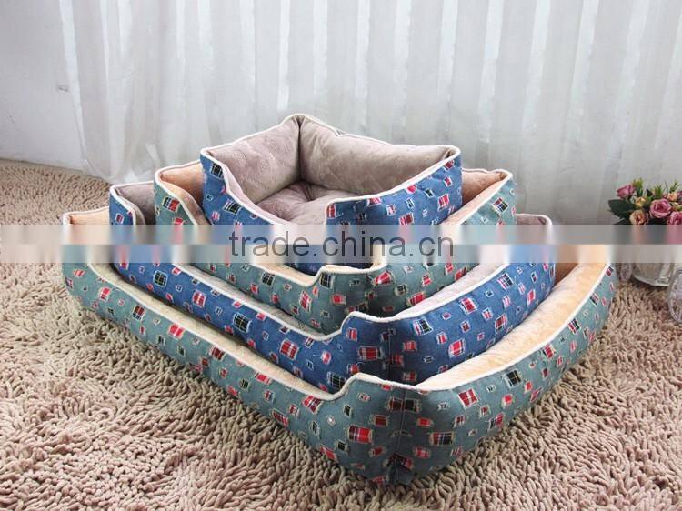 Retrospective jean waterproof pet mat