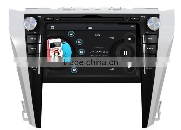 ZESTECH wholesale Chinese 2 din car dvd for TOYOTA CAMRY 2015 with car dvd stereo radio /TV AM/FM