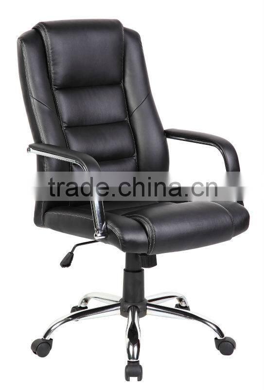 PU leather Chromed armrest and base Executive Chair #AGS-6021