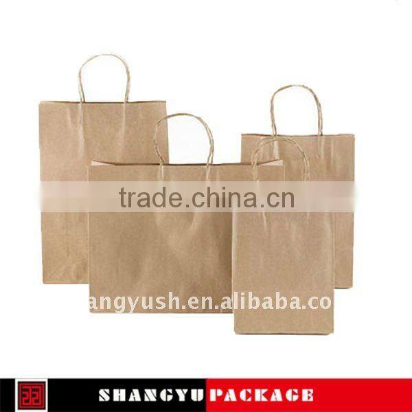 Paper bags with tie string