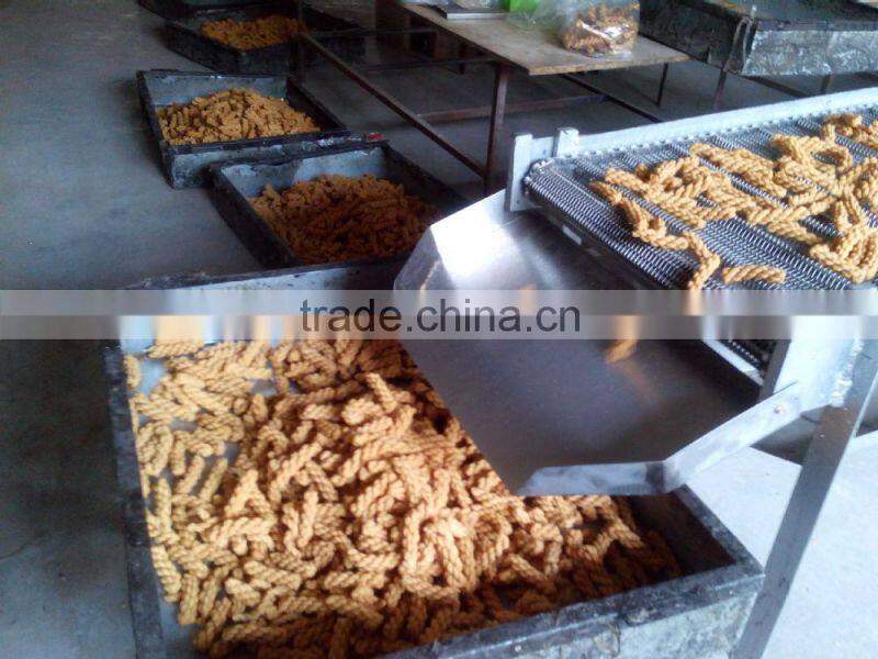 China Traditional Snacks Fried Dough Twist Machine Production Line