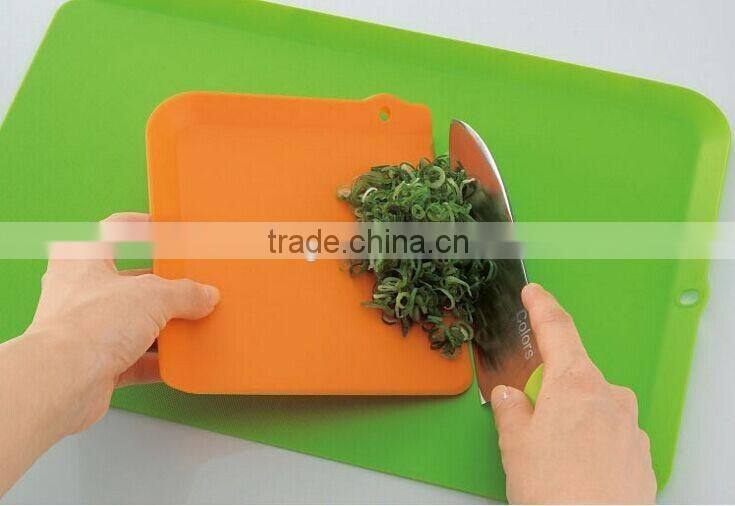 colorful anti-bacterial cutting board set