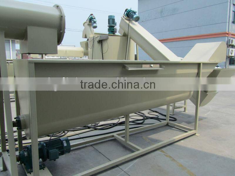 PET recycling drying washing plant