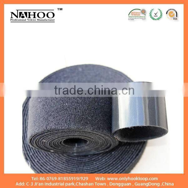 New Wholesale excellent quality hook loop back to back, double sided hook and loop