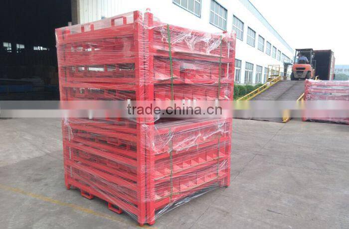 Industrial warehouse tyre storage stacking rack