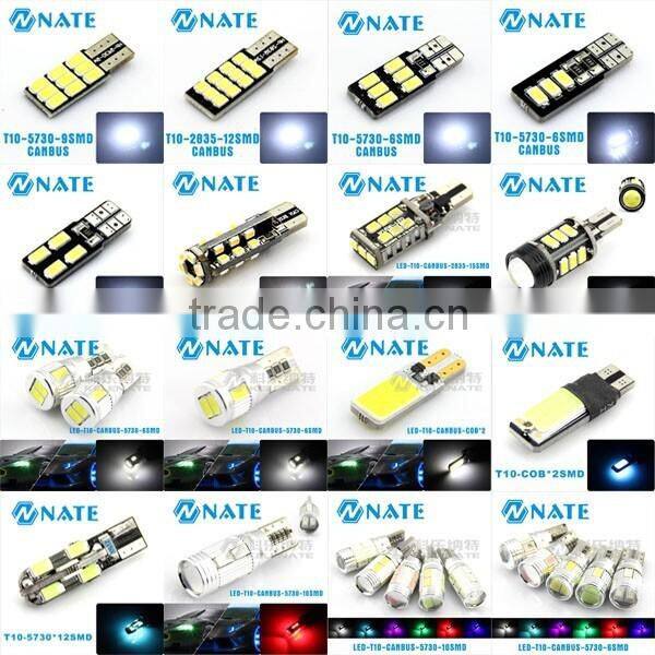12V Canbus Led For Car Led Bulb Accessories T10 5730 4Smd Error Free