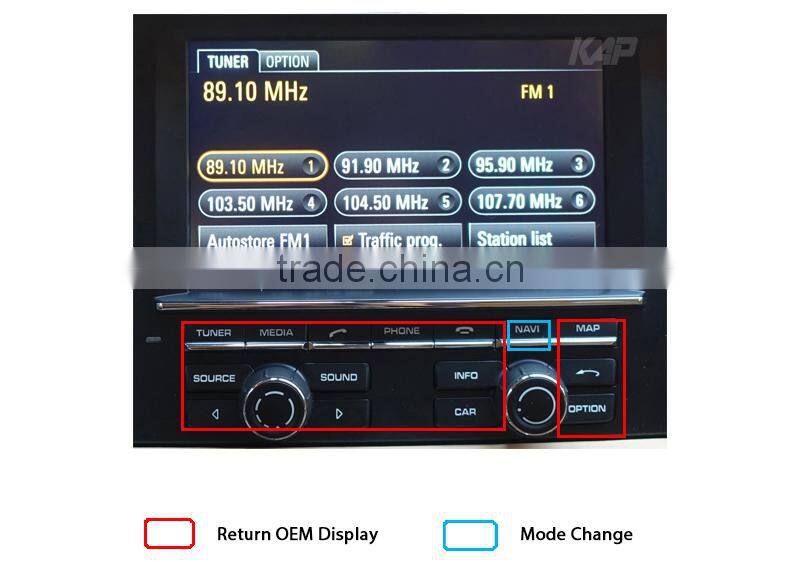 pcm 3.1 pas video interface