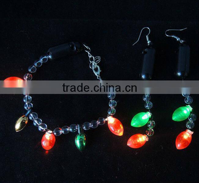 Red LED lighted Bracelet ,Valentine's day blinking bracelet