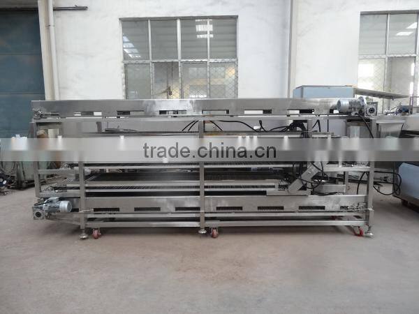 Multilayers stainless steel mesh belt conveyor