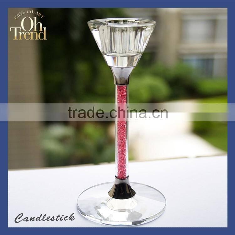 Hanging glass candle holders/ tall aluminum candle holders/ long stem votive candle holders wholesale