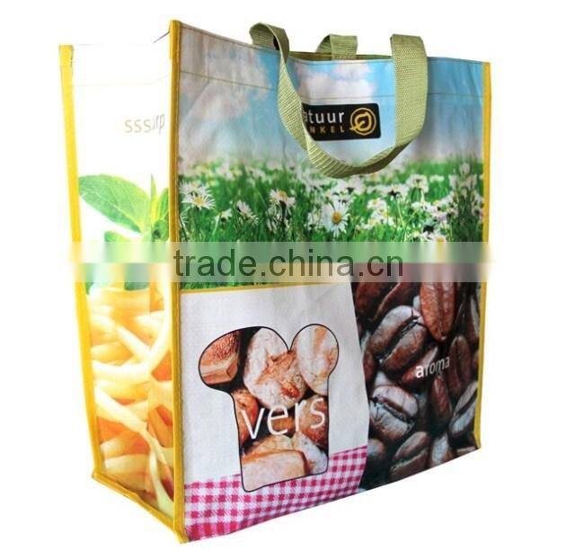 Jiaran Bag Factory supply cheap price full color printing bopp laminated pp woven bag
